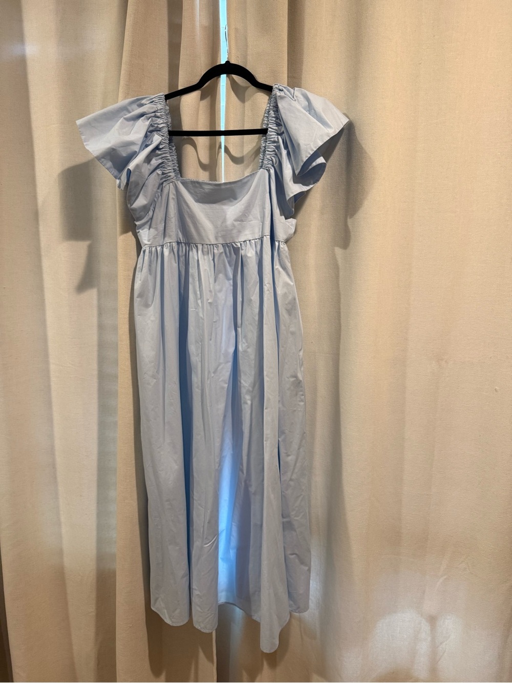 H&M Light Blue Elastic Waist Dress